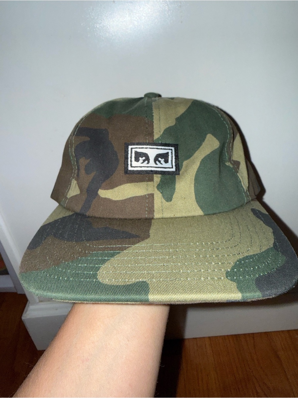 Obey Olive Green Camo Cap hat - sold out!